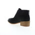 Фото #6 товара Softwalk Tilden S2060-004 Womens Black Nubuck Zipper Ankle & Booties Boots