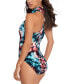 ფოტო #3 პროდუქტის Miraclesuit Women's Baha Beach Coco Zip Front One Piece Swimsuit