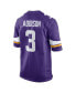 Фото #4 товара Men's Jordan Addison Purple Minnesota Vikings 2023 NFL Draft First Round Pick Game Jersey