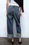 Trf straight-leg mid-rise jeans