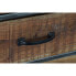 Фото #4 товара Дисплей-стенд DKD Home Decor Металл Стеклянный древесина акации Переработанная древесина 135 x 40 x 120 cm