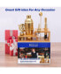 Фото #4 товара Premium 14 Piece Stainless Steel Bartender Kit with Bamboo Stand (Gold)