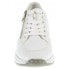 Фото #2 товара женские кроссовки белые кожаные Rieker