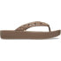 ფოტო #4 პროდუქტის CROCS Classic Platform Geometric Flip Flops