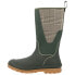 Фото #3 товара Muck Boot Original Tall Plaid Round Toe Pull On Womens Green Casual Boots MOTW3