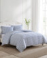 Фото #4 товара Lorelei Sateen Reversible 2-Piece Duvet Cover Set, Twin