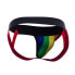 Фото #4 товара Эротическое белье CUT4MEN Jockstrap Rainbow Pride Flag