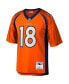 ფოტო #3 პროდუქტის Men's Peyton Manning Orange Denver Broncos 2015 Legacy Replica Jersey