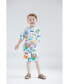 Фото #5 товара Baby Boys Rubble Marshall Chase Baby French Terry T-Shirt and Shorts Outfit Set to