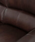 Arther 64" Leather Traditional Loveseat