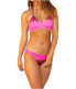 Фото #2 товара Hurley 293720 Dipped Print Reversible Moderate Bikini Bottoms Size SM (US 2-4)