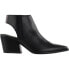 Фото #2 товара Matisse Odie Block Heels Booties Womens Black Casual Boots ODIE-BLK