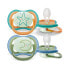 PHILIPS AVENT 2 Ultra Air Night Pacifiers Night Star / Moon, +18 Months - фото #2