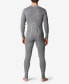 Men's Heavy Weight Rib Knit Wool Long Sleeve Onesie