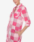 Women's Plaid Tunic Shirt