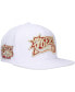 Фото #2 товара Men's White Philadelphia 76ers Hardwood Classics SOUL Snapback Hat