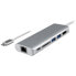 Фото #7 товара ROLINE 12.02.1037 - Wired - USB 3.2 Gen 1 (3.1 Gen 1) Type-C - Silver - MicroSD (TransFlash) - SD - USB