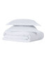 Фото #8 товара Solid Cotton Percale Twin XL 2-Pc. Duvet Set