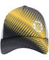 Women's Black, White Boston Bruins Graphic Foam Trucker Snapback Hat