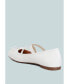 leina recycled faux leather ballet flats