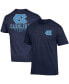 Фото #1 товара Men's Navy North Carolina Tar Heels Stack 2-Hit T-shirt