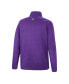 ფოტო #3 პროდუქტის Men's Purple Kansas State Wildcats Rebound Quarter-Snap Jacket