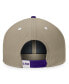 Men's Khaki, Purple LSU Tigers Land Snapback Hat