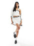 Фото #3 товара Miss Selfridge varsity knitted vest top