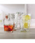 Фото #2 товара Double Circle Entertaining Glasses, Set of 16