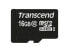 Transcend microSDXC/SDHC Class 10 16GB - 16 GB - MicroSDHC - Class 10 - NAND - 90 MB/s - Black