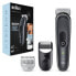 Фото #1 товара Braun Series 5 Body Groomer / Intimate Shaver for Men, Body Care and Hair Removal for Men, for Chest, Armpits, Comb Attachments 3-11 mm, 100 Minutes Runtime, BG5350