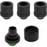 Фото #6 товара Corsair CX-9051002-WW - Black - Fitting - liquid - Brass - 1/4" - 4 x Compression fittings