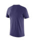 Фото #2 товара Men's Purple TCU Horned Frogs 2024 Sideline Performance T-Shirt