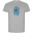 ფოტო #1 პროდუქტის KRUSKIS Climber Fingerprint ECO short sleeve T-shirt