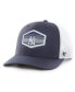 Men's Navy, White New York Yankees Spring Training Burgess Trucker Snapback Hat