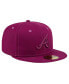 Фото #2 товара Men's Atlanta Braves Color Pack 59FIFTY Fitted Hat