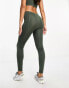 Фото #5 товара Hummel seamless shaping leggings in dark green