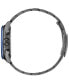 Фото #2 товара Наручные часы Rocawear Men's Shiny Silver-Tone Metal Bracelet Watch 46.5mm