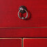 Ночной столик ORIENTE Красный Железо Деревянный MDF 45 x 26 x 69 cm