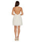 ფოტო #2 პროდუქტის Women's Saxon Floral Fit & Flare Dress