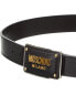 Фото #2 товара Moschino Leather Belt Men's