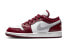 Jordan Air Jordan 1 Low 复古 板鞋 GS 白红 / Кроссовки Jordan Air Jordan 553560-615