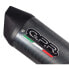 GPR EXHAUST SYSTEMS Furore Poppy Ducati Hypermotard 821 13-16 Ref:D.111.1.CAT.FUPO Homologated Oval Muffler