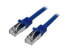 Фото #10 товара StarTech.com Cat6 Patch Cable - Shielded (SFTP) - 0.5 m - Blue - 0.5 m - Cat6 - S/FTP (S-STP) - RJ-45 - RJ-45