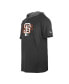 Фото #3 товара Men's Black San Francisco Giants Team Hoodie T-shirt