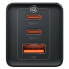 Фото #3 товара Сетевое зарядное устройство Baseus GaN5 Pro 3 65 W Чёрный (1 штук)