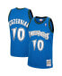 ფოტო #1 პროდუქტის Men's Wally Szczerbiak Blue Minnesota Timberwolves 2001/02 Hardwood Classics Swingman Jersey