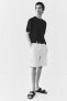 Фото #1 товара Regular Fit Linen Shorts