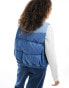 Levi's Gilet in blue denim