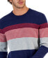 Фото #3 товара Men's Striped Sweater, Created for Macy's